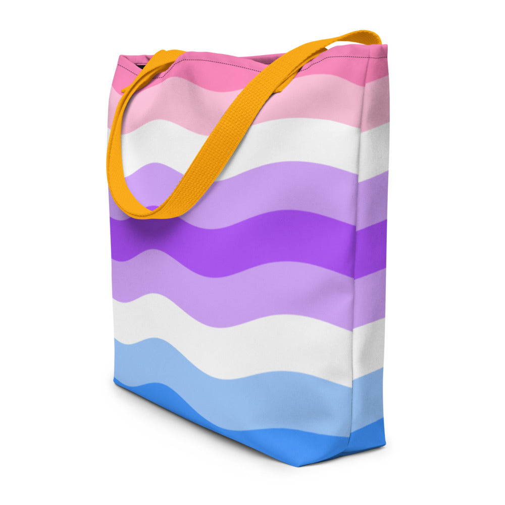 Alternative Genderfluid Extra Large Tote Bag