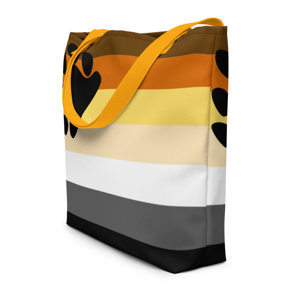 Gay Bear Pride Extra Large Tote Bag