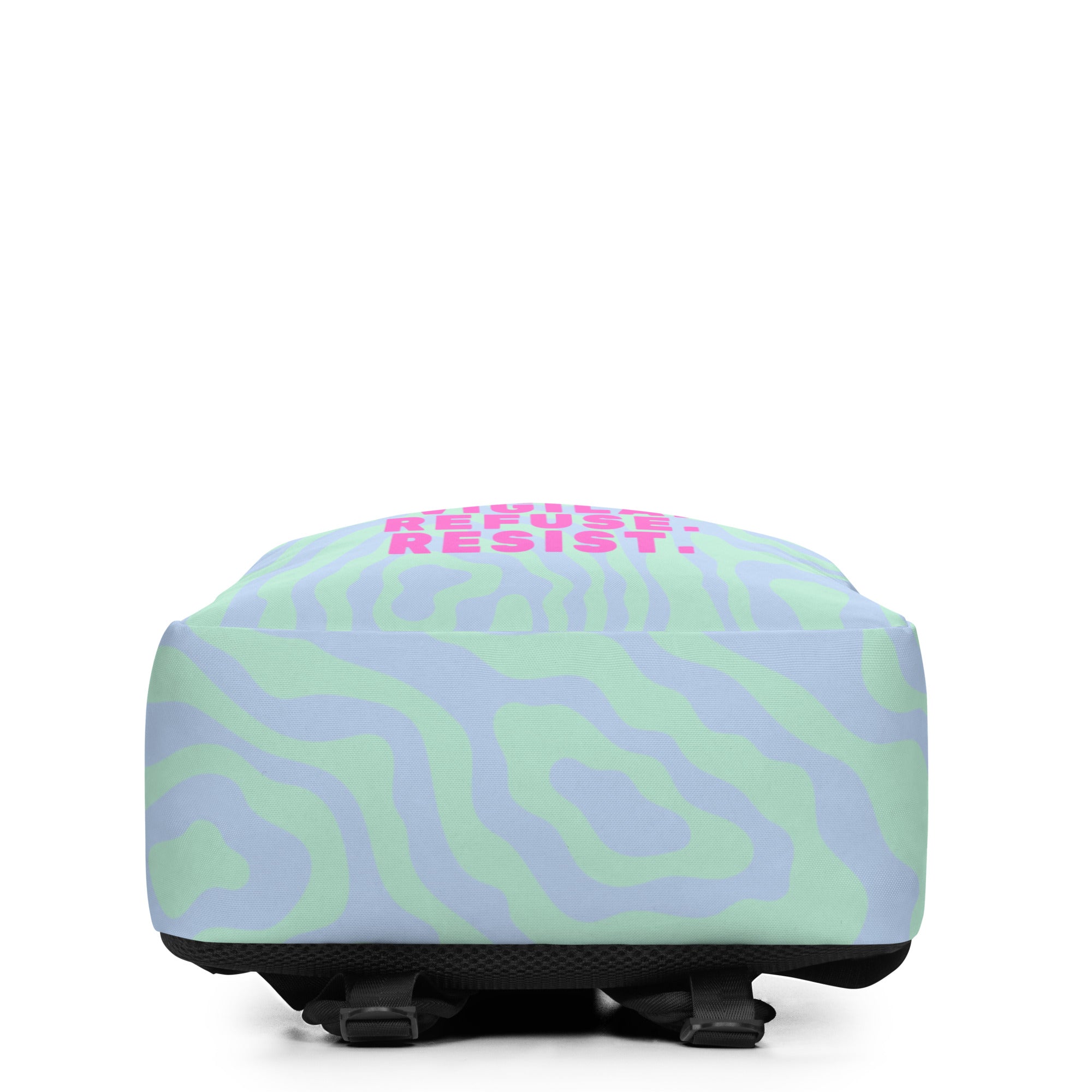 Be Vigilant. Refuse. Resist. Minimalist Backpack