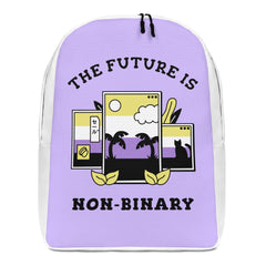 The Future Is Non-Binary Minimalist Backpack