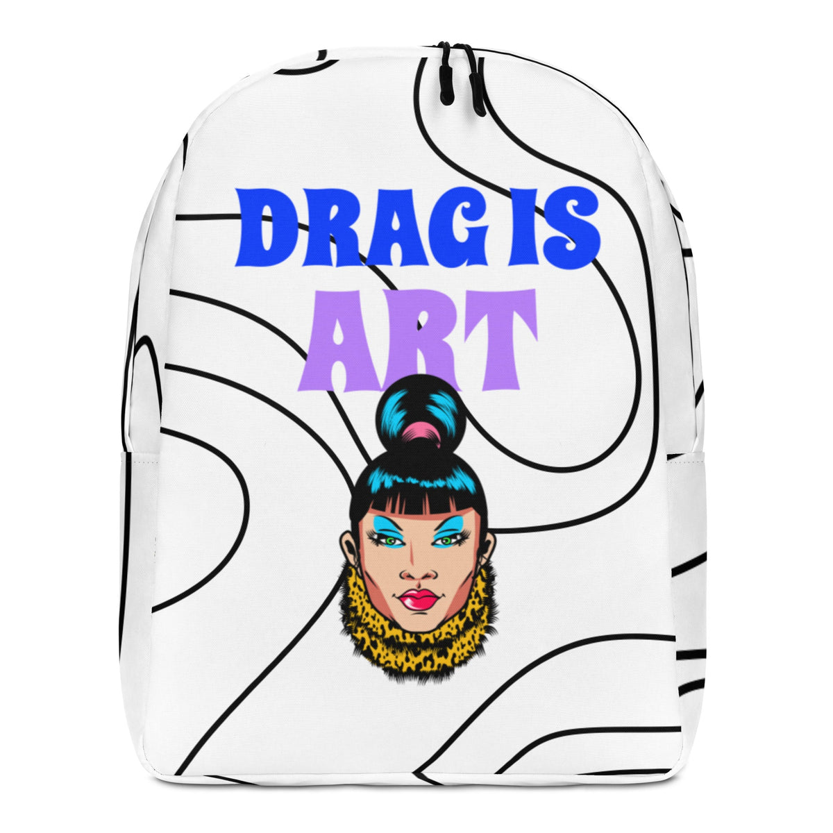 Drag Is Art Minimalist Backpack