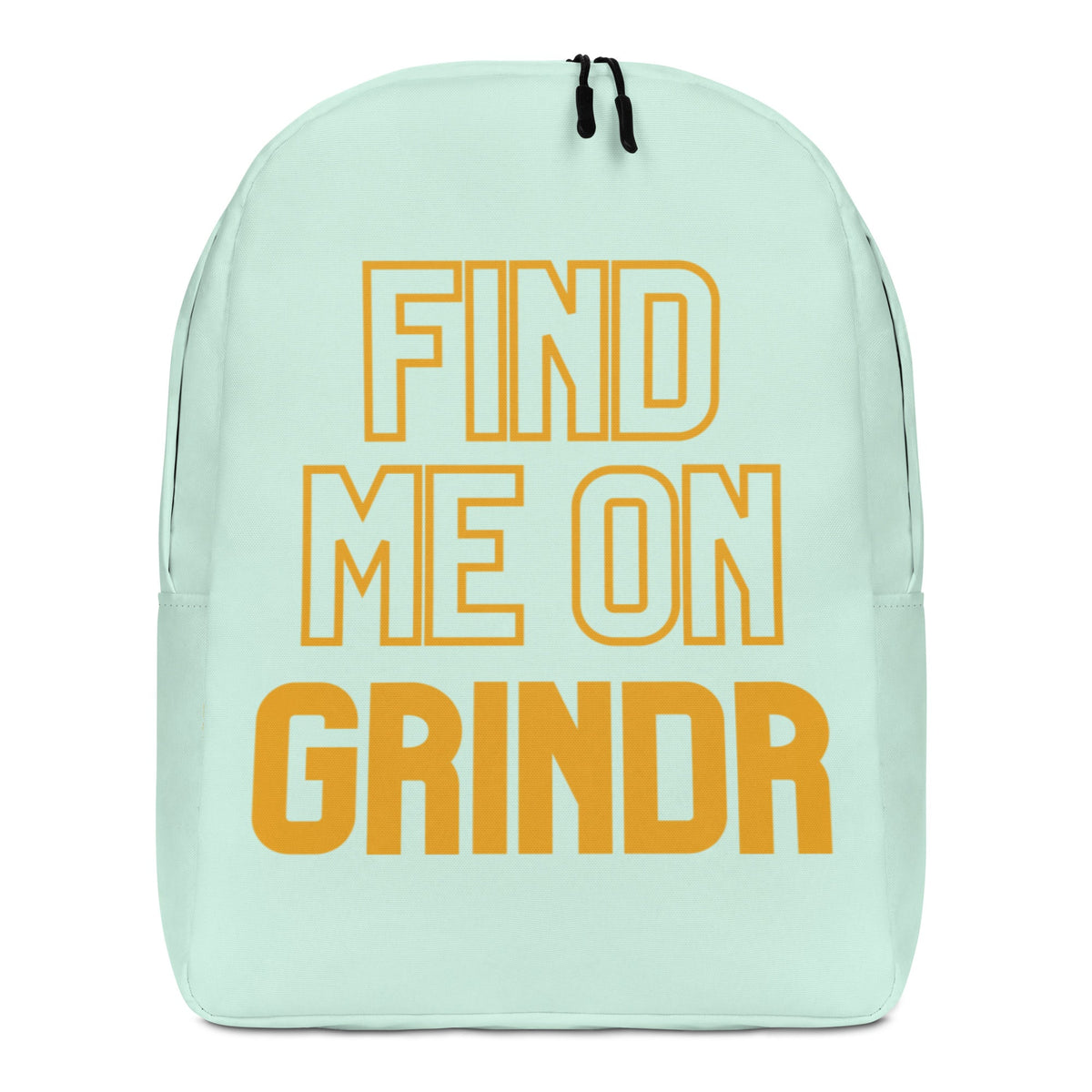 Find Me On Grindr Minimalist Backpack