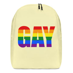 Gay Minimalist Backpack