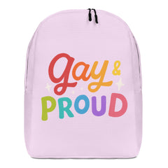 Gay & Proud Minimalist Backpack