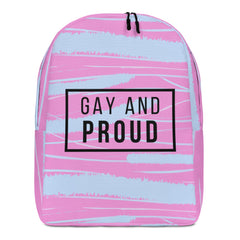 Gay And Proud Minimalist Backpack