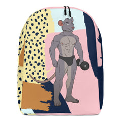 Gay Gym Rat Minimalist Backpack