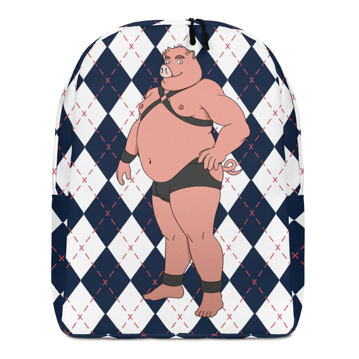 Gay Pig Minimalist Backpack