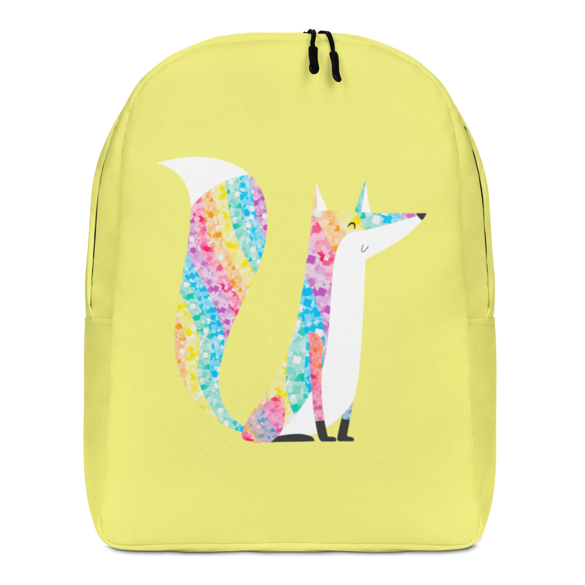 Glitter Fox Minimalist Backpack