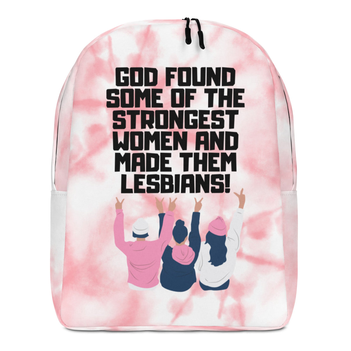 God Found The Strongest Women Minimalist Backpack