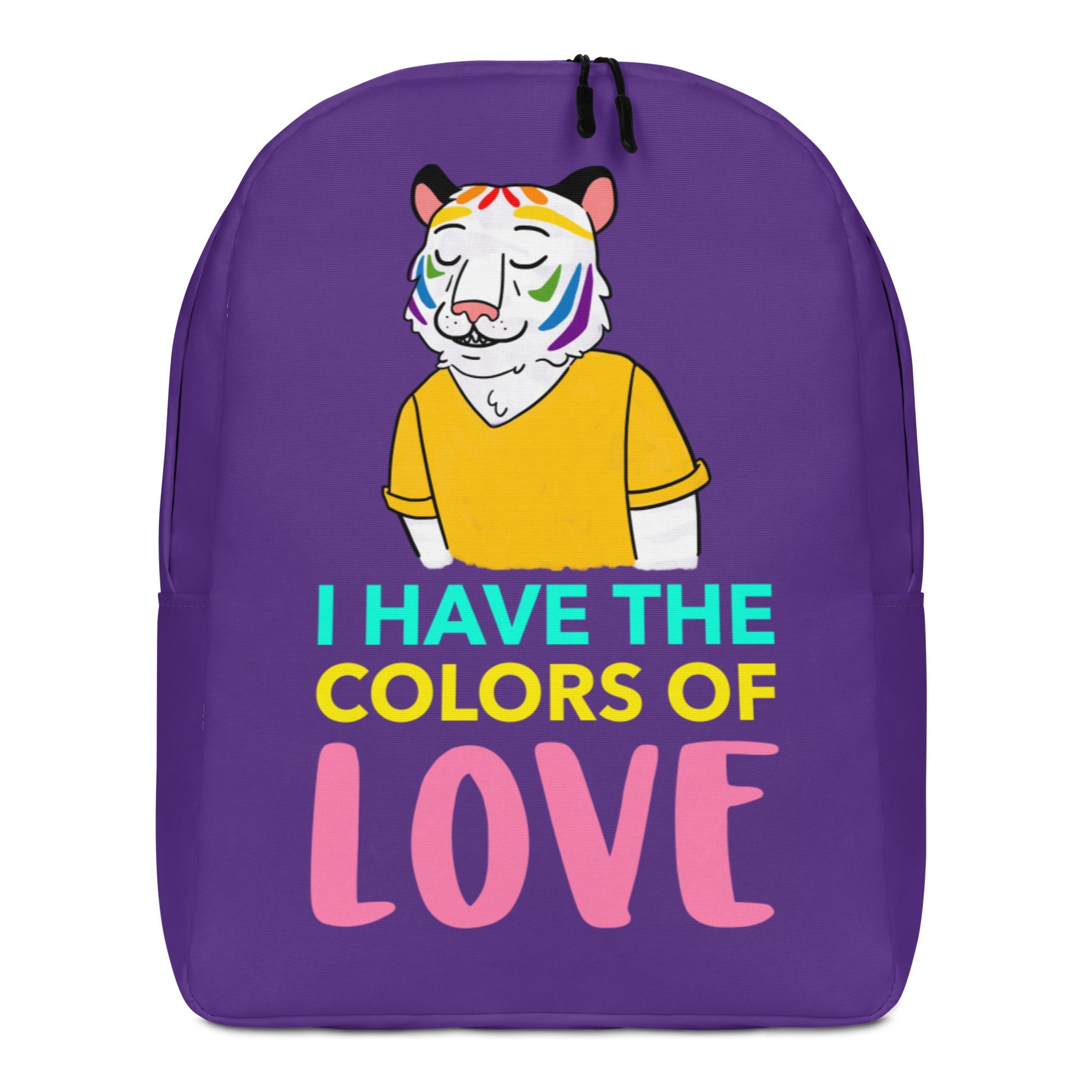 I Have The Colors Of Love Minimalist Backpack