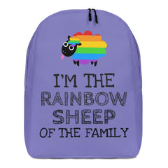 I'm The Rainbow Sheep Of The Family Minimalist Backpack