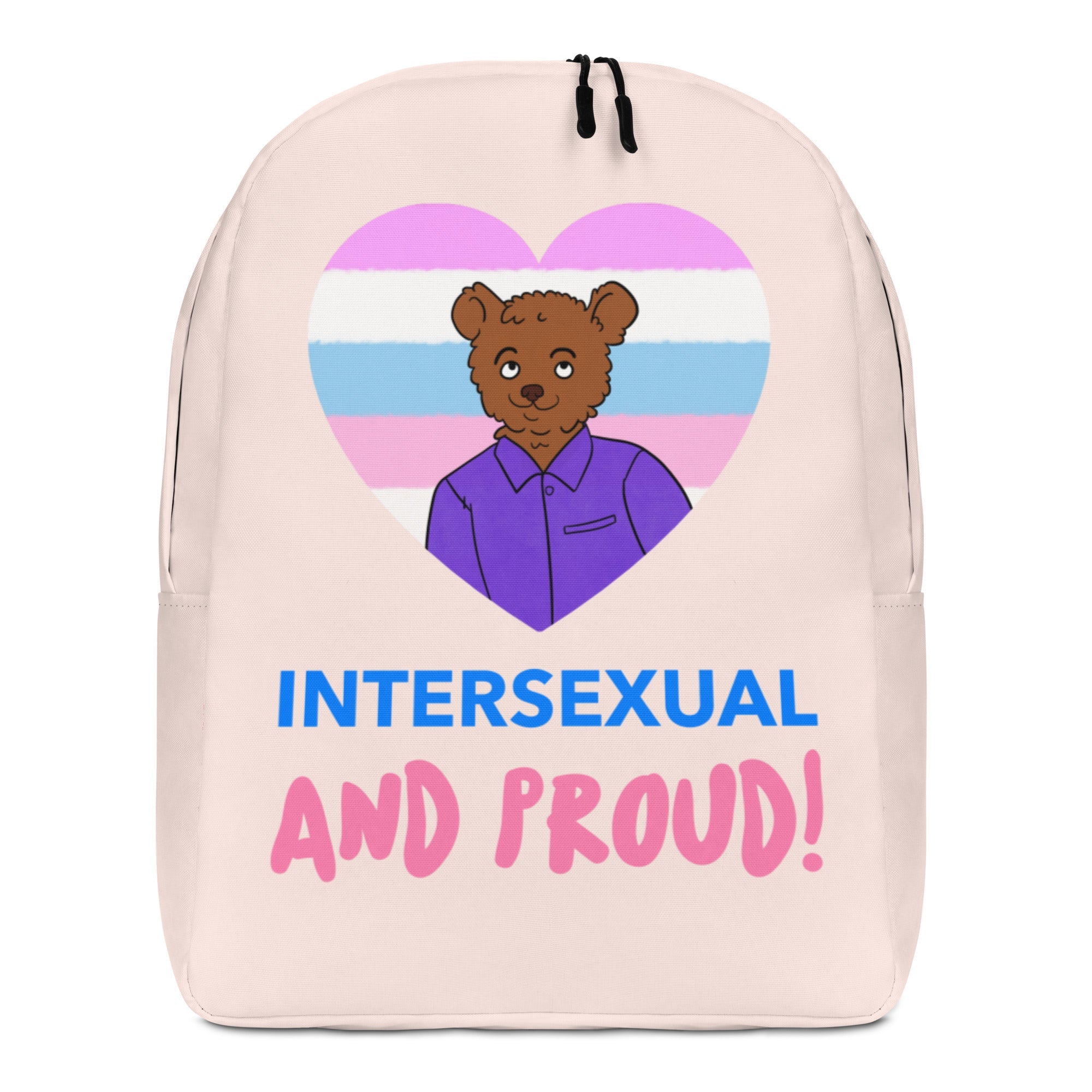 Intersexual And Proud Minimalist Backpack