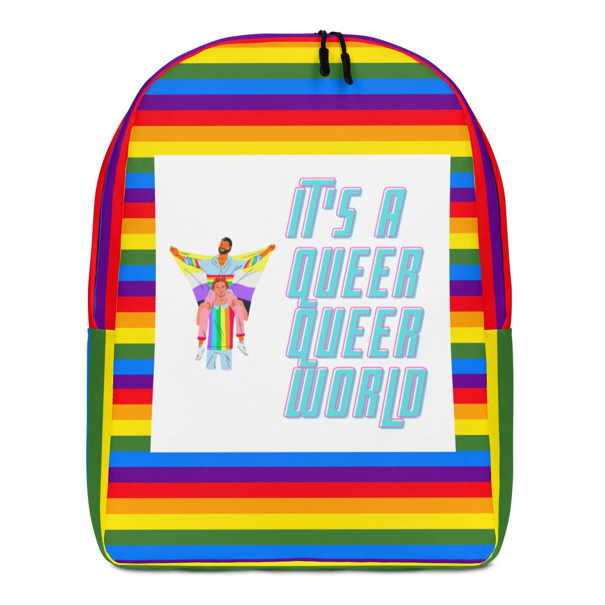 It's A Queer Queer World Minimalist Backpack