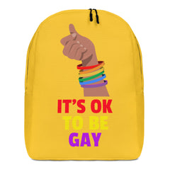 It's OK To Be Gay Minimalist Backpack