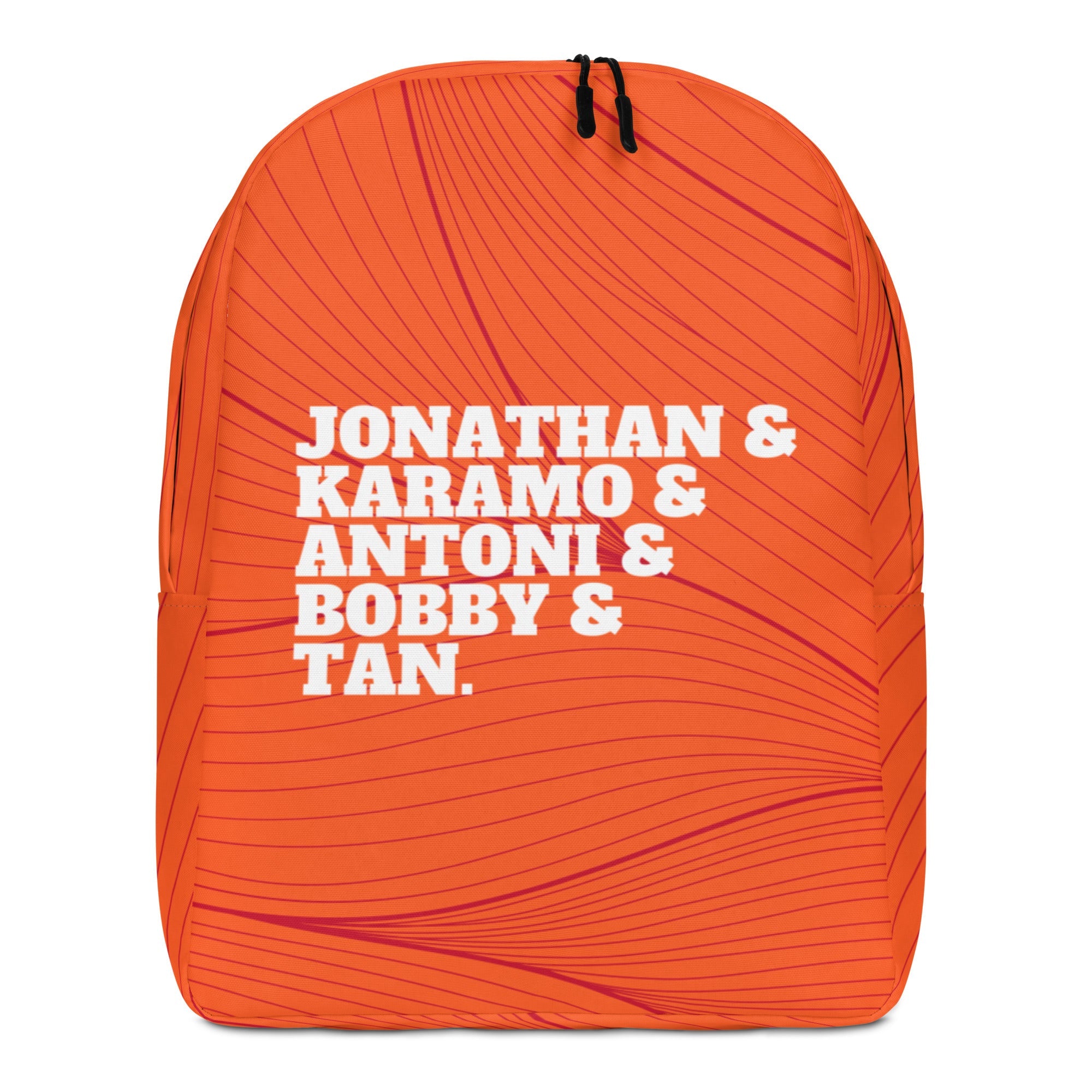 Jonathan & Karamo & Antoni & Bobby & Tan Minimalist Backpack