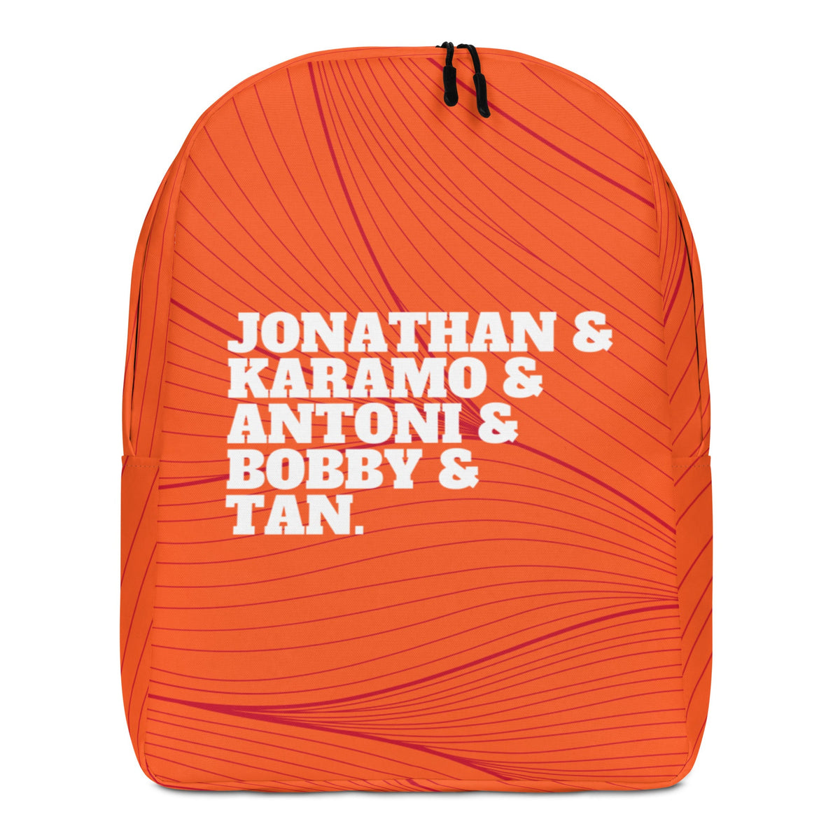Jonathan & Karamo & Antoni & Bobby & Tan Minimalist Backpack