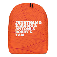 Jonathan & Karamo & Antoni & Bobby & Tan Minimalist Backpack