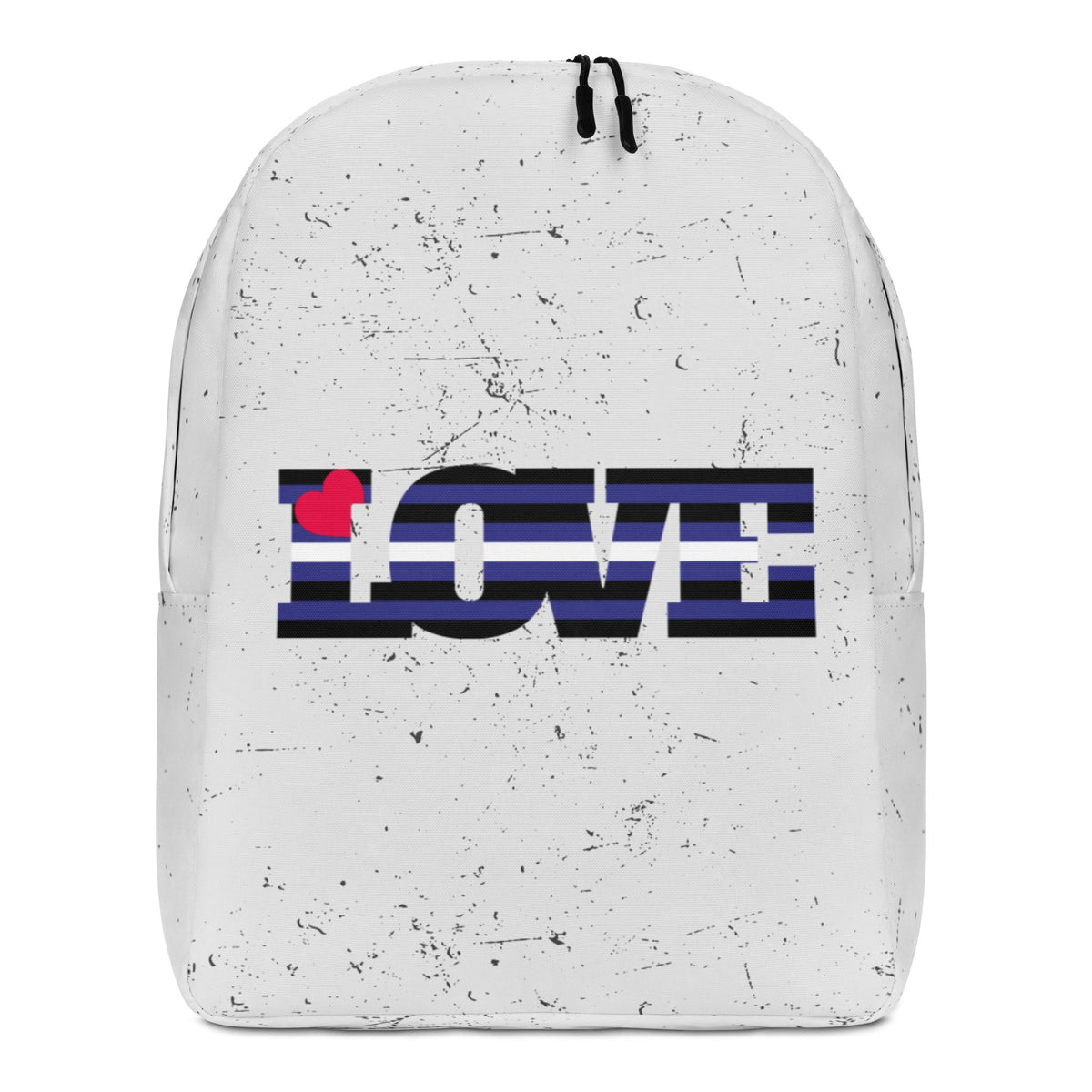 Leather Pride Love Minimalist Backpack