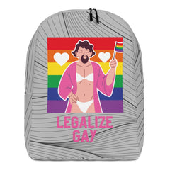 Legalize Gay Minimalist Backpack