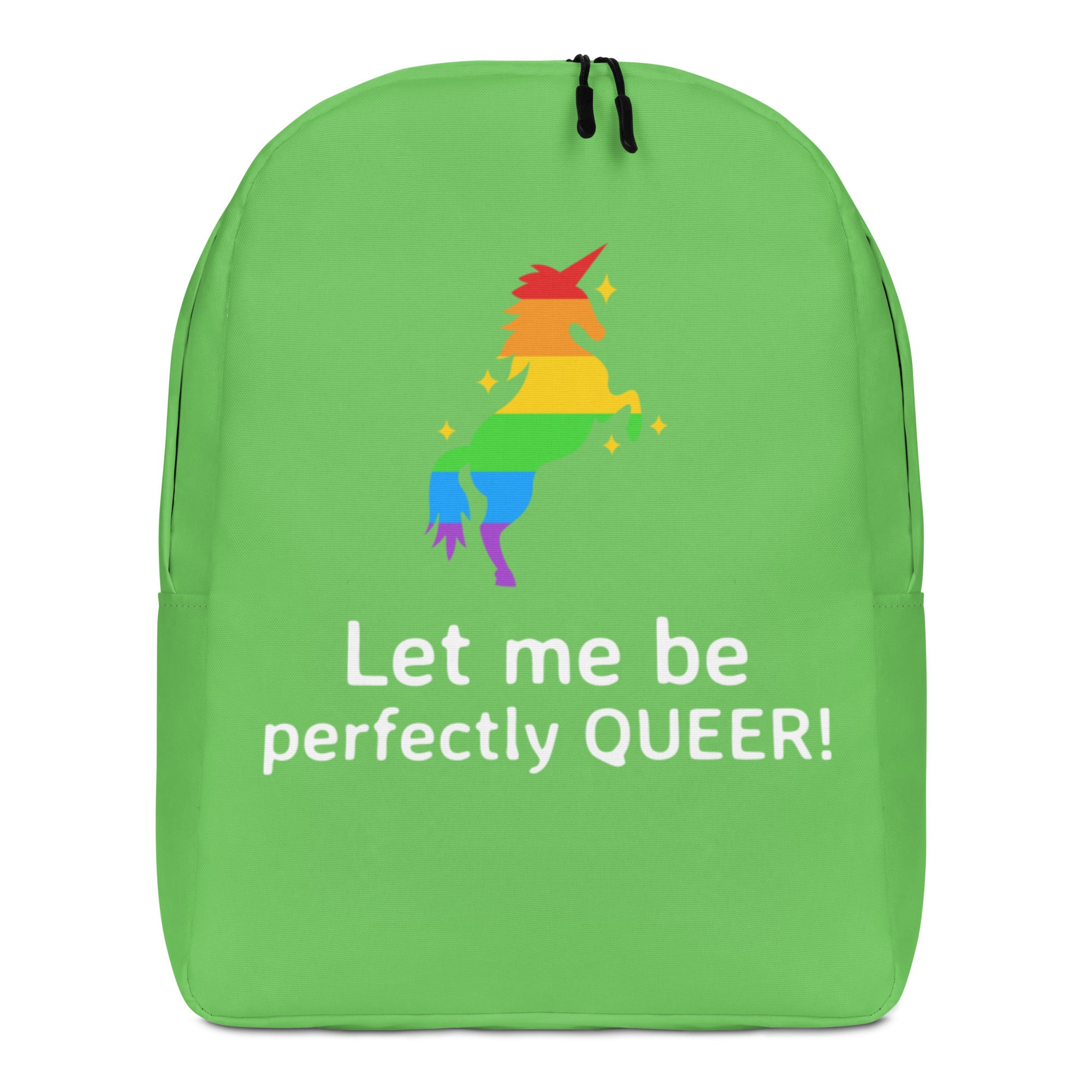 Let Me Be Perfectly Queer Minimalist Backpack