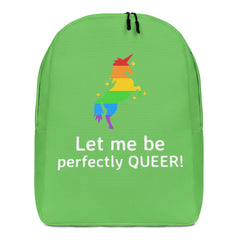 Let Me Be Perfectly Queer Minimalist Backpack