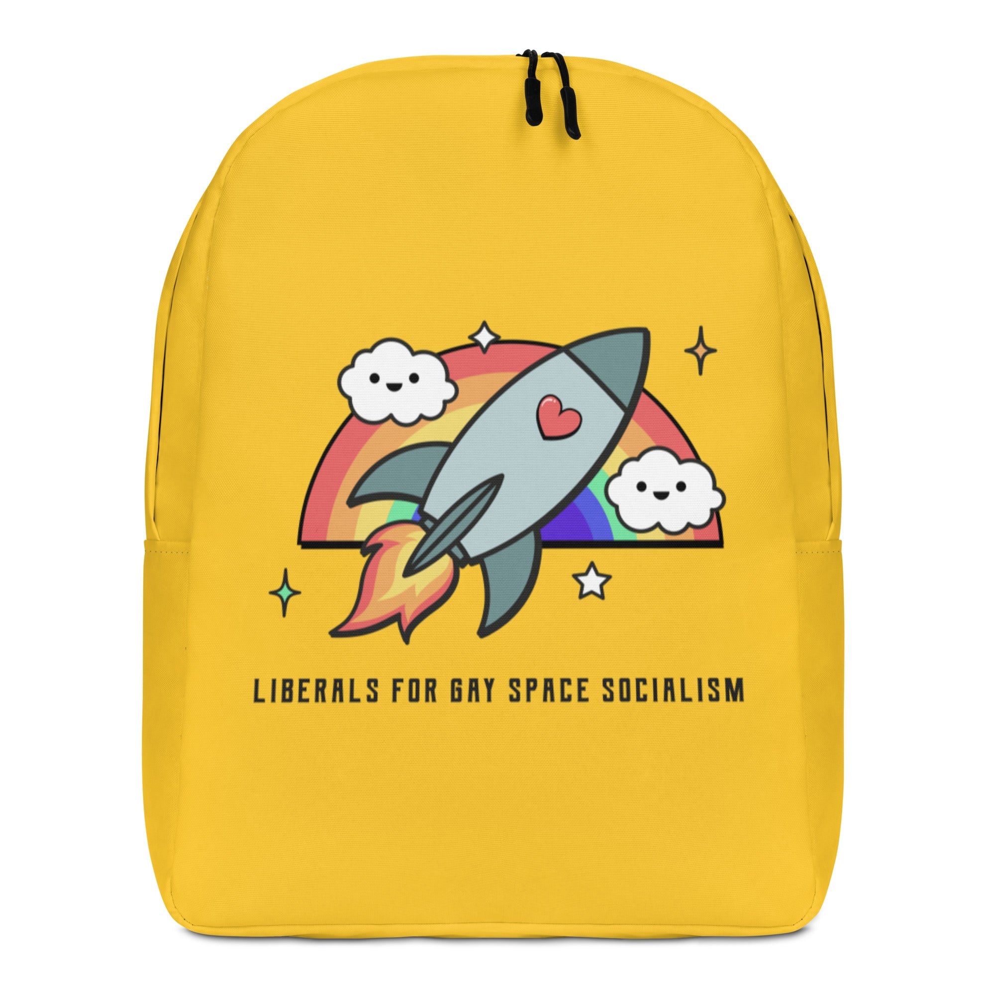 Liberals For Gay Space Socialism Minimalist Backpack