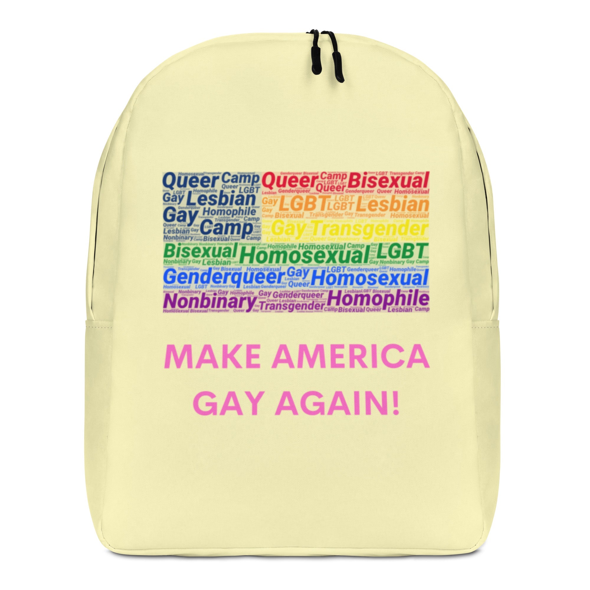 Make America Gay Again!  Minimalist Backpack