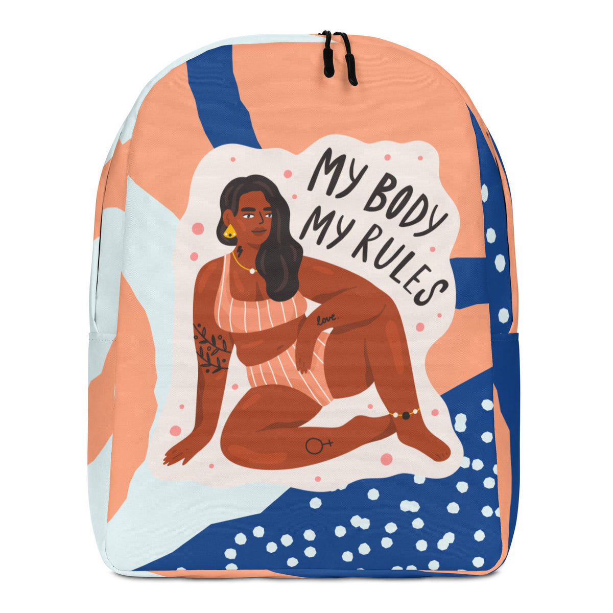 My Body My Rules Minimalist Backpack