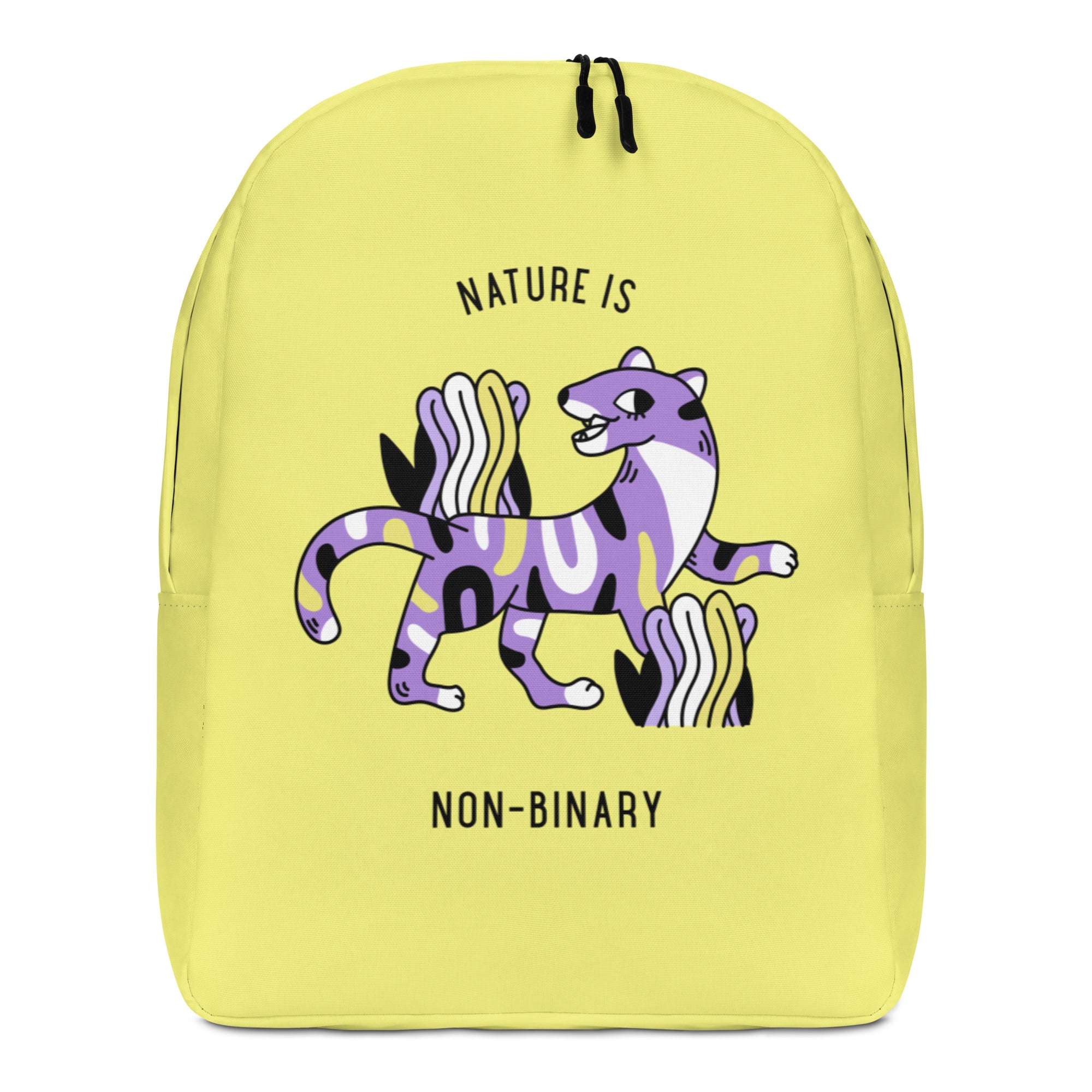 Nature Is Non-Binary Minimalist Backpack