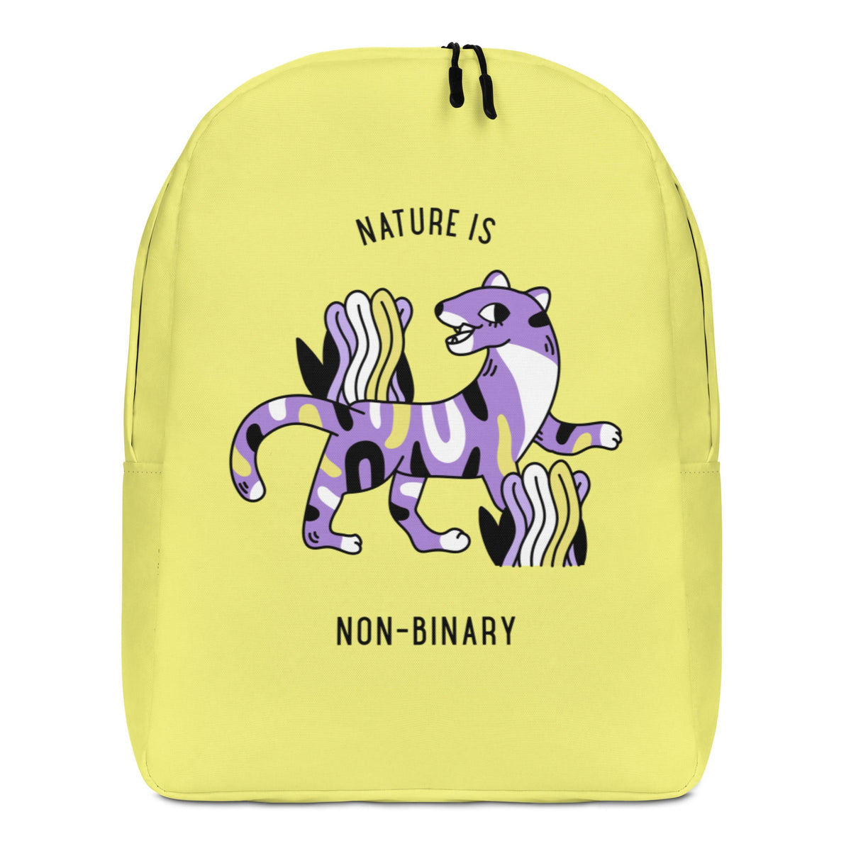 Nature Is Non-Binary Minimalist Backpack