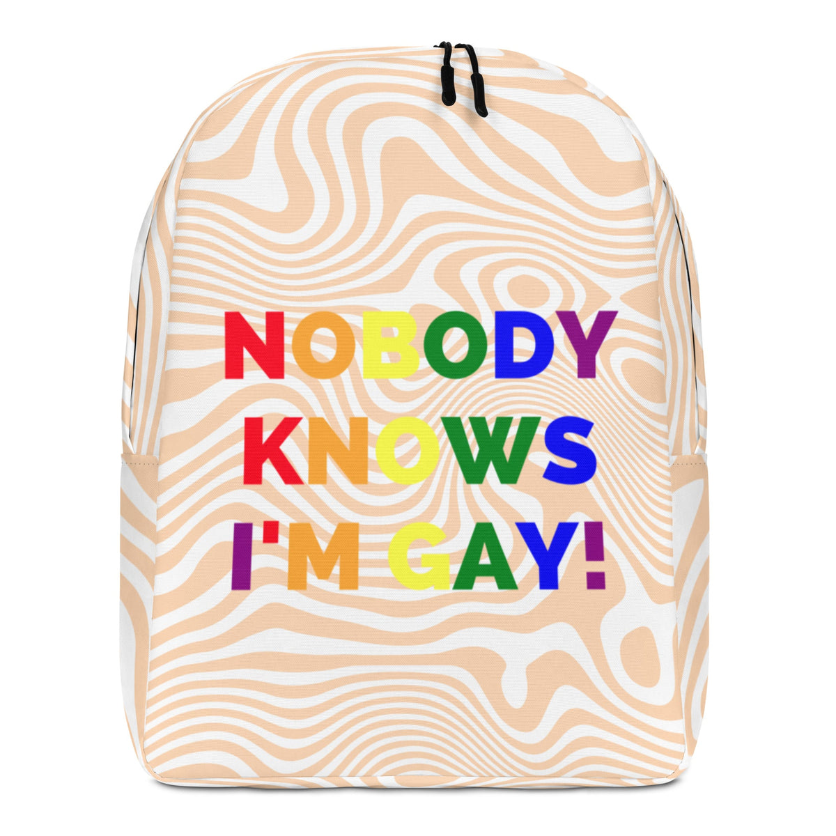 Nobody Knows I'm Gay! Minimalist Backpack