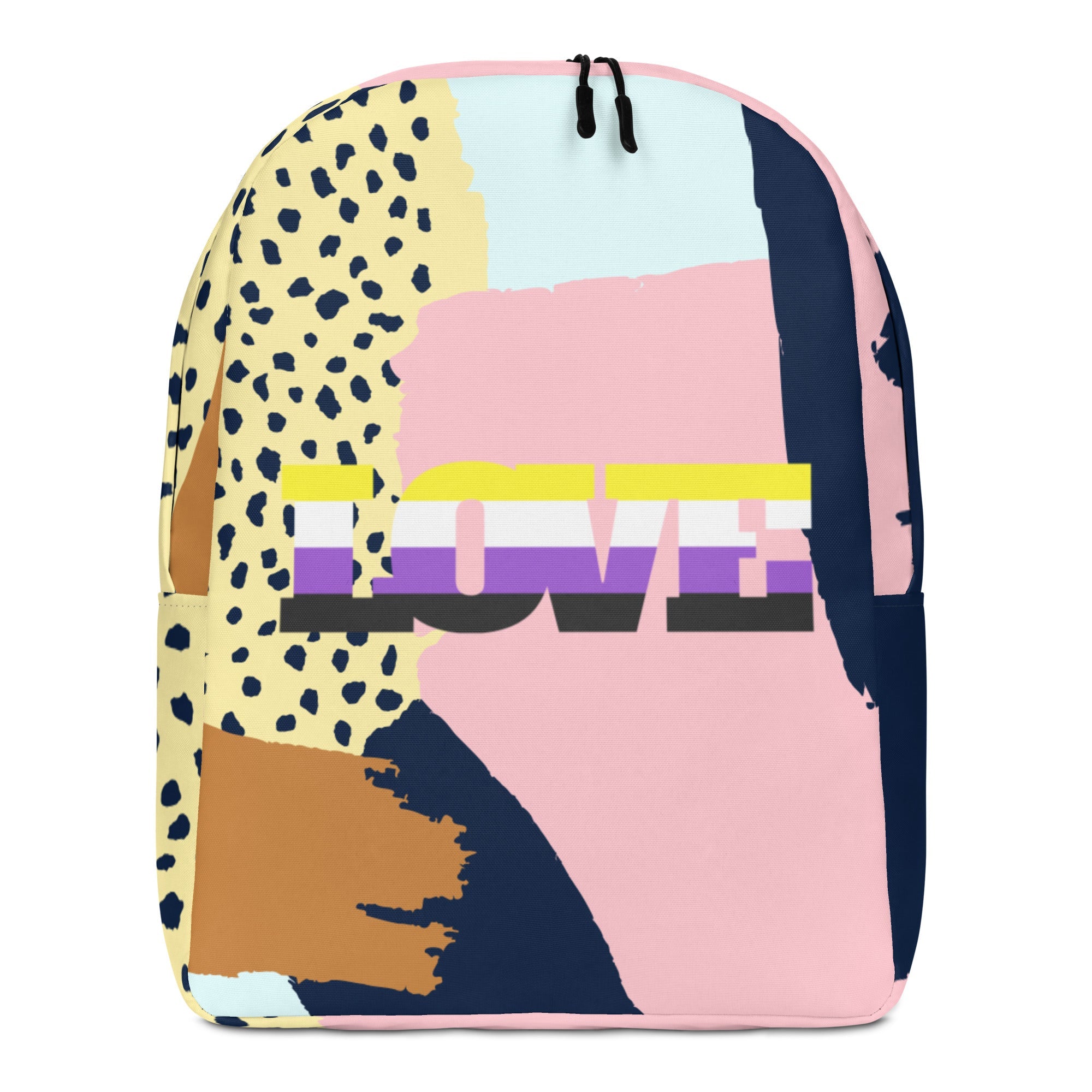 Non-Binary Love Minimalist Backpack