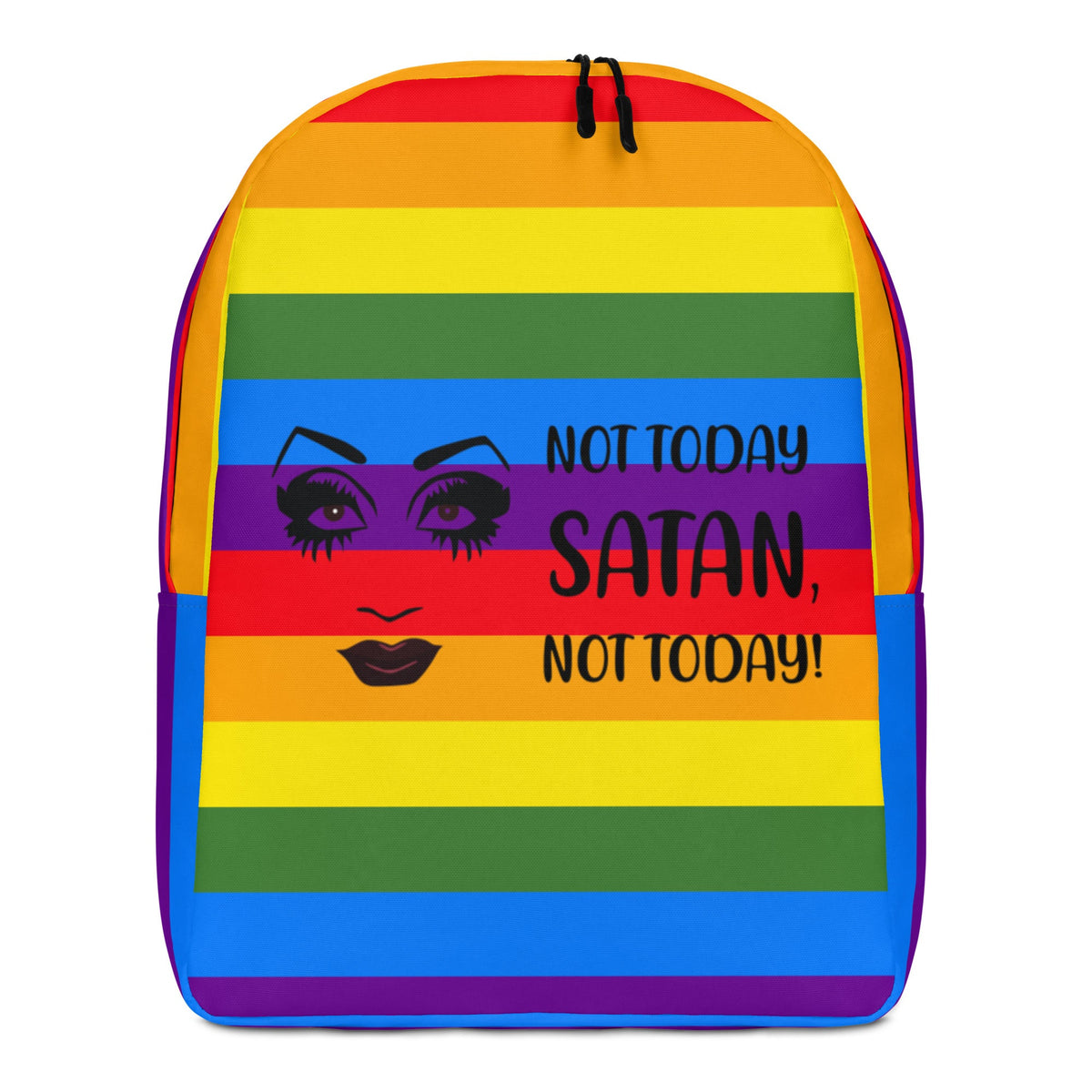 Not Today Satan Minimalist Backpack