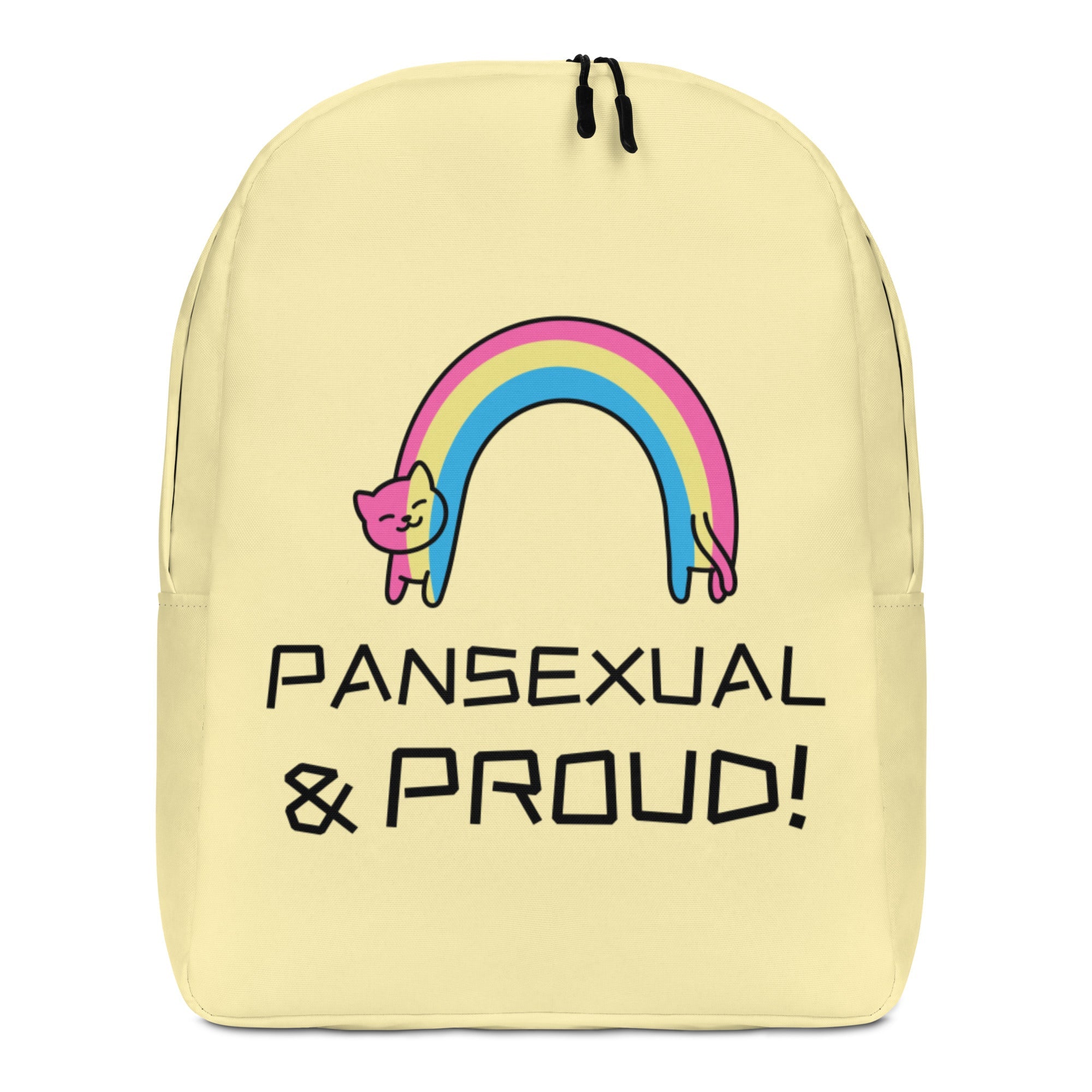Pansexual & Proud Minimalist Backpack