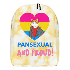 Pansexual And Proud Minimalist Backpack