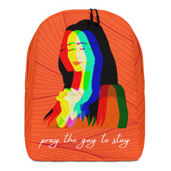 Pray The Gay To Stay Minimalist Backpack