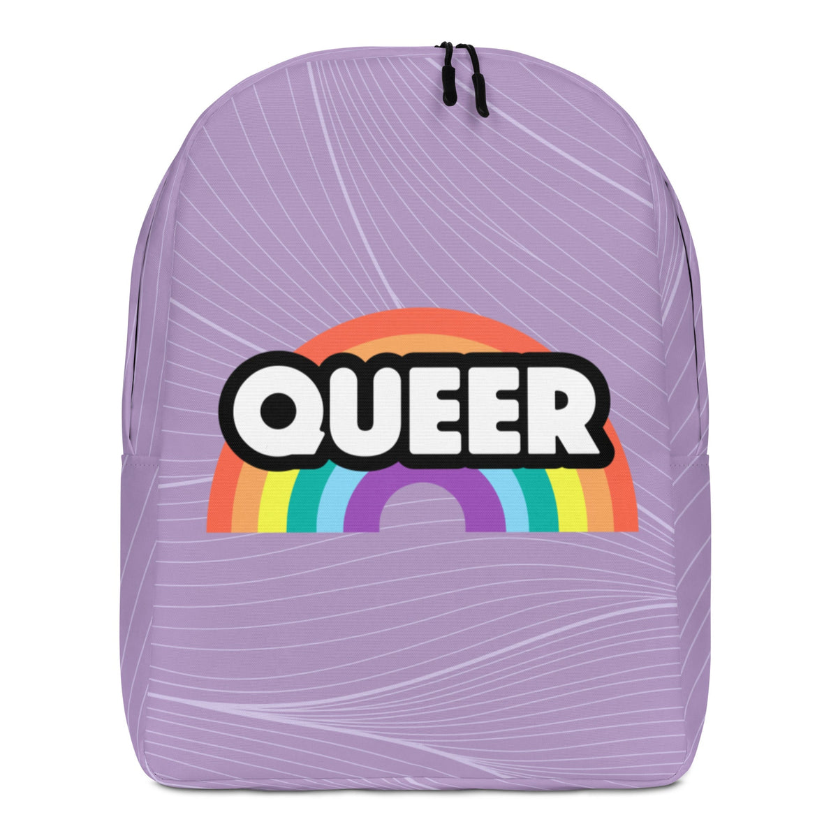 Queer Rainbow Minimalist Backpack