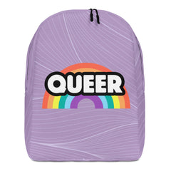 Queer Rainbow Minimalist Backpack