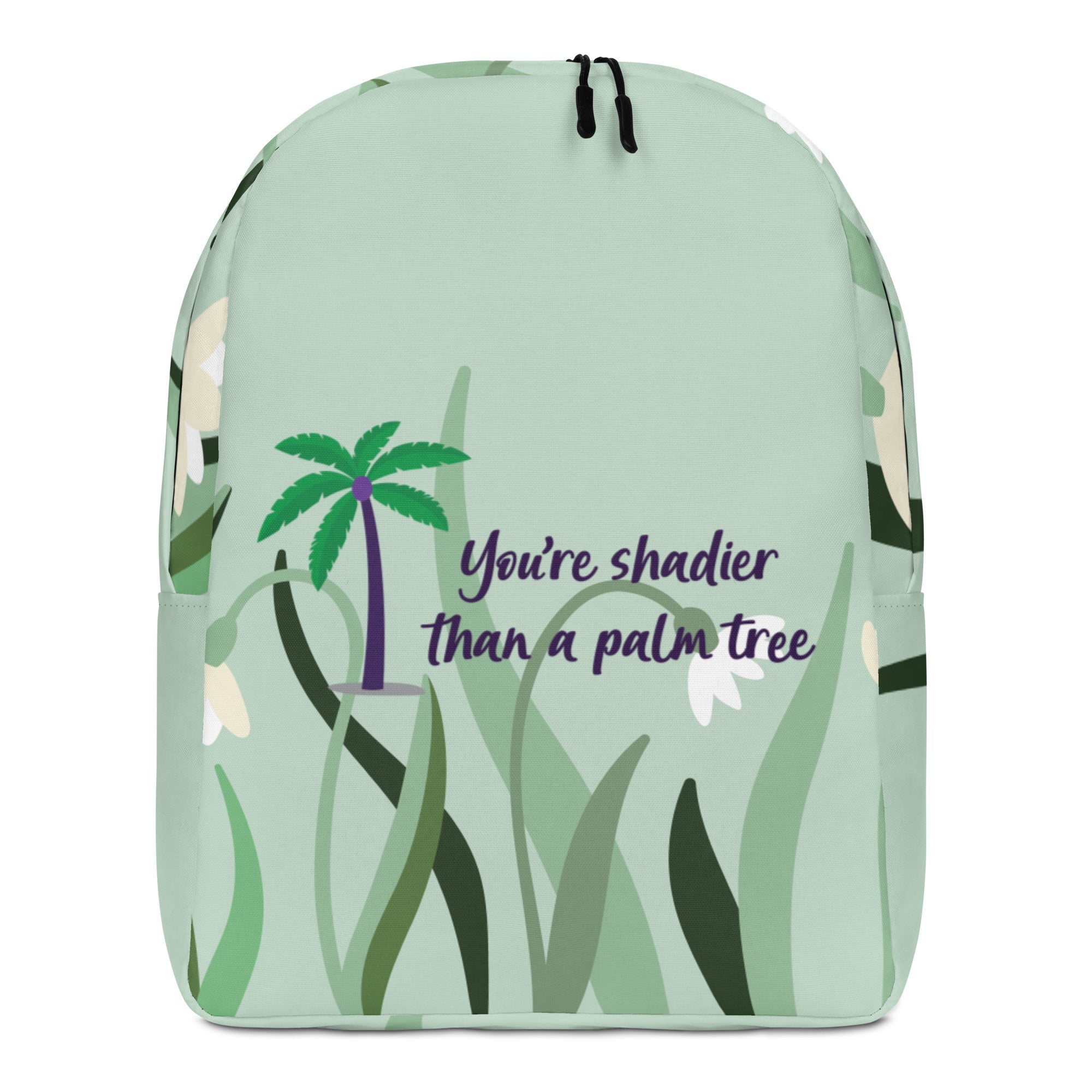 Shadier Than A Palm Tree Minimalist Backpack