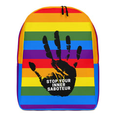 Stop Your Inner Saboteur Minimalist Backpack