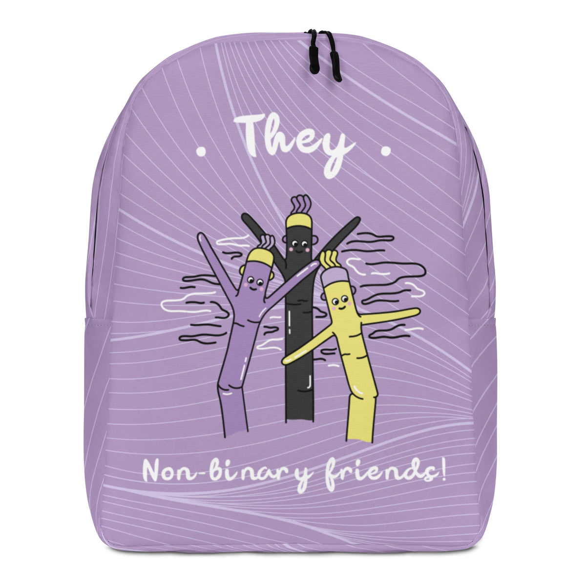 They Non-Binary Friends Minimalist Backpack