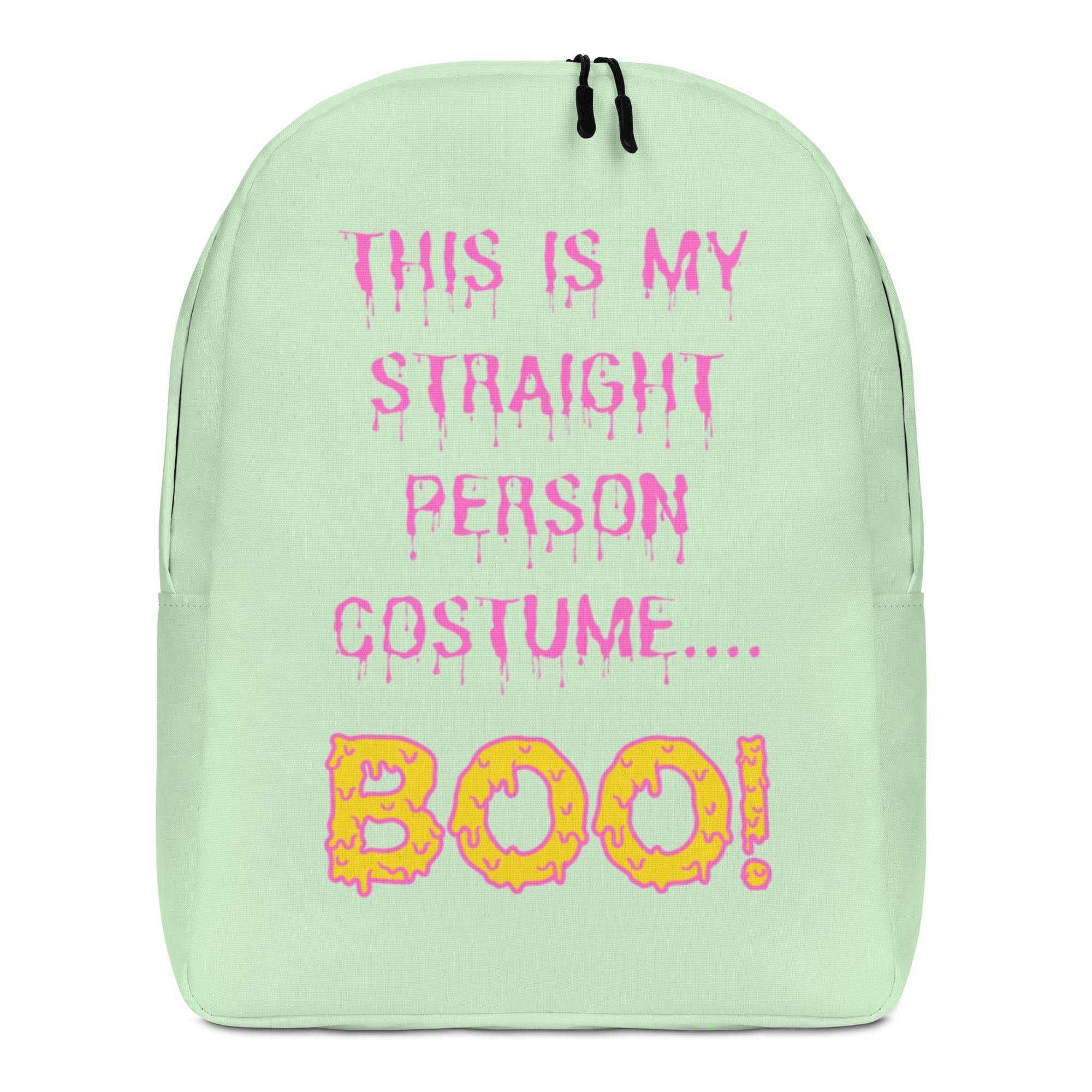 This Is My Straight Person ...Boo! Minimalist Backpack