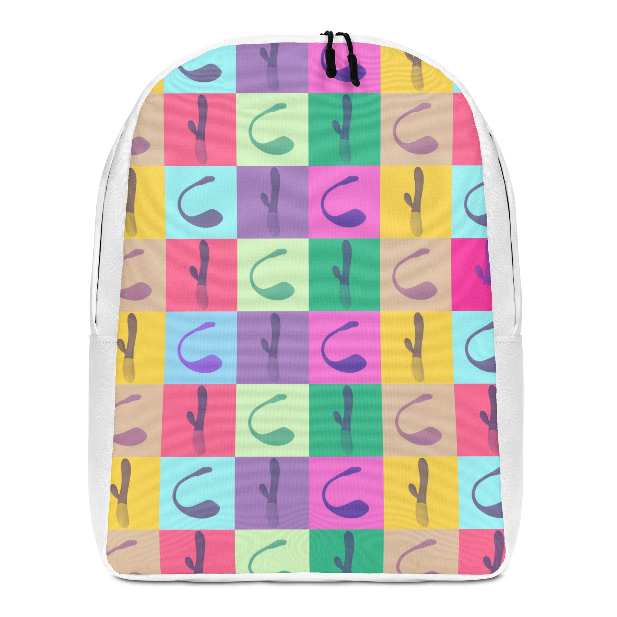 Vibrator Pop Art Minimalist Backpack