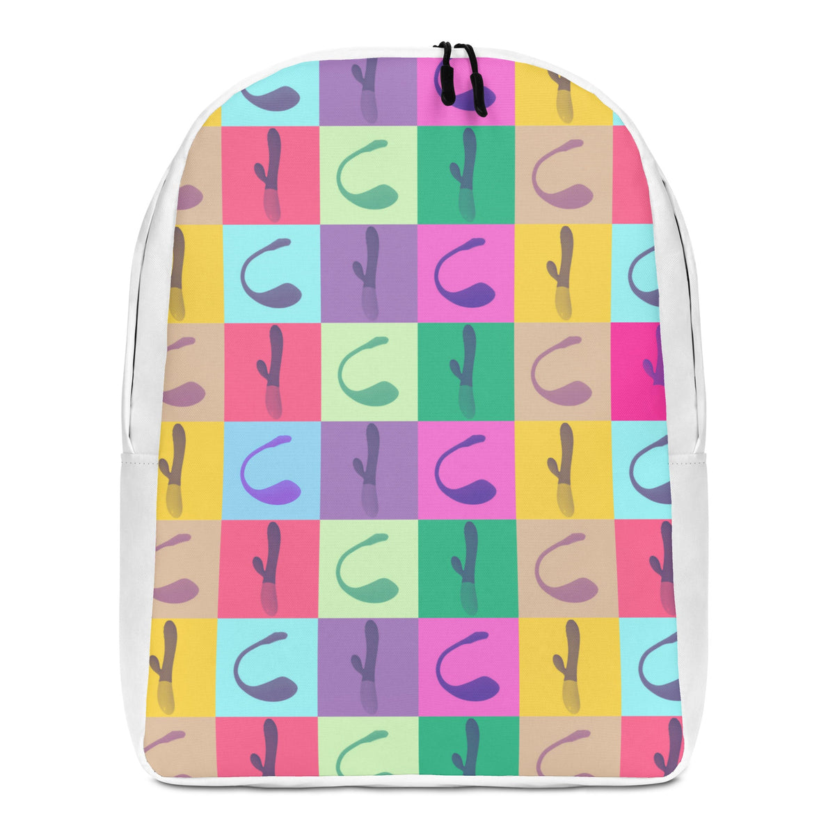 Vibrator Pop Art Minimalist Backpack