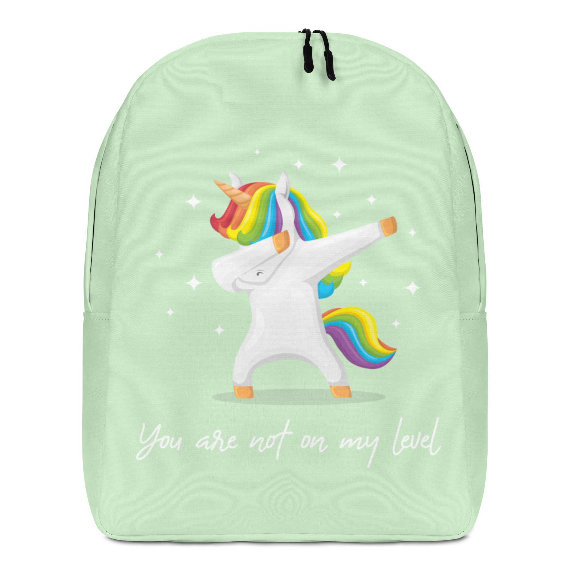 You Are Not On My Level Minimalist Backpack