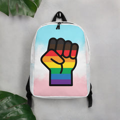 Trans BLM Resist Minimalist Backpack