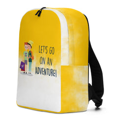Let's Go On An Adventure Minimalist Backpack