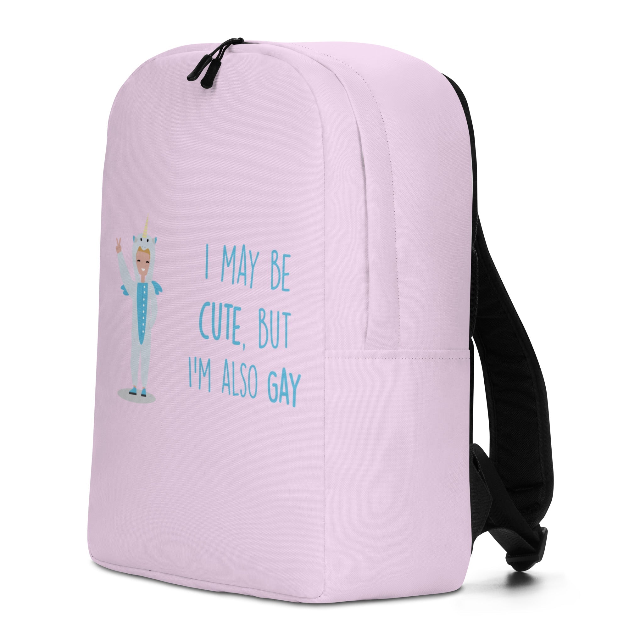 Cute But Gay Minimalist Backpack