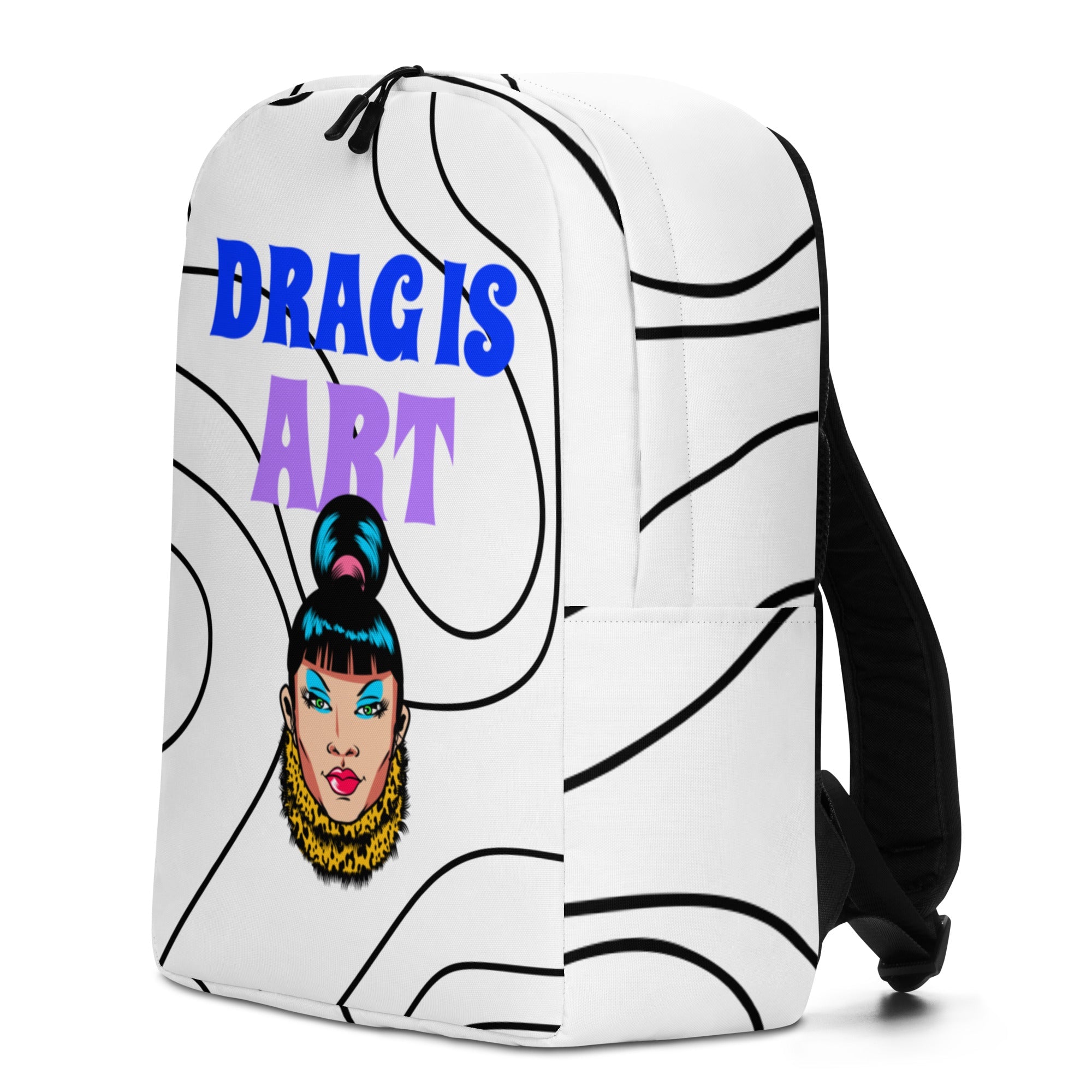 Drag Is Art Minimalist Backpack