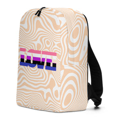 Genderfluid Love Minimalist Backpack